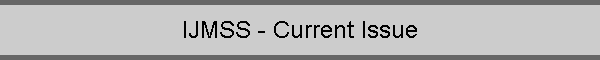 IJMSS - Current Issue